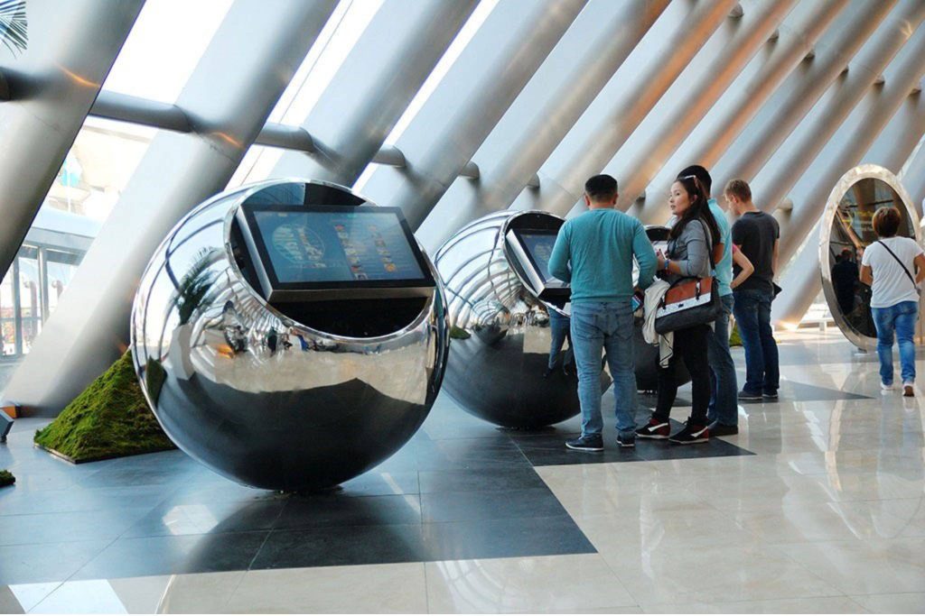 قسمت‌های داخلی موزه آینده دبی