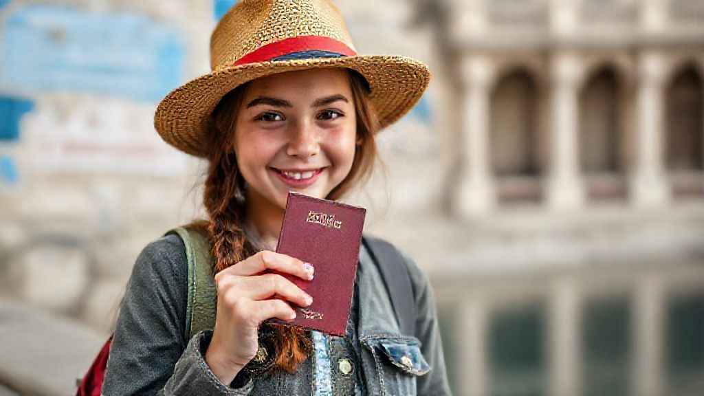 دختری که شرایط اخذ ویزای تحصیلی اسپانیا را بدست اورده است